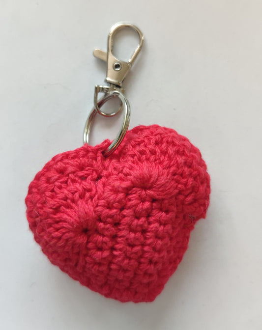 Amigurumi Llavero Corazón