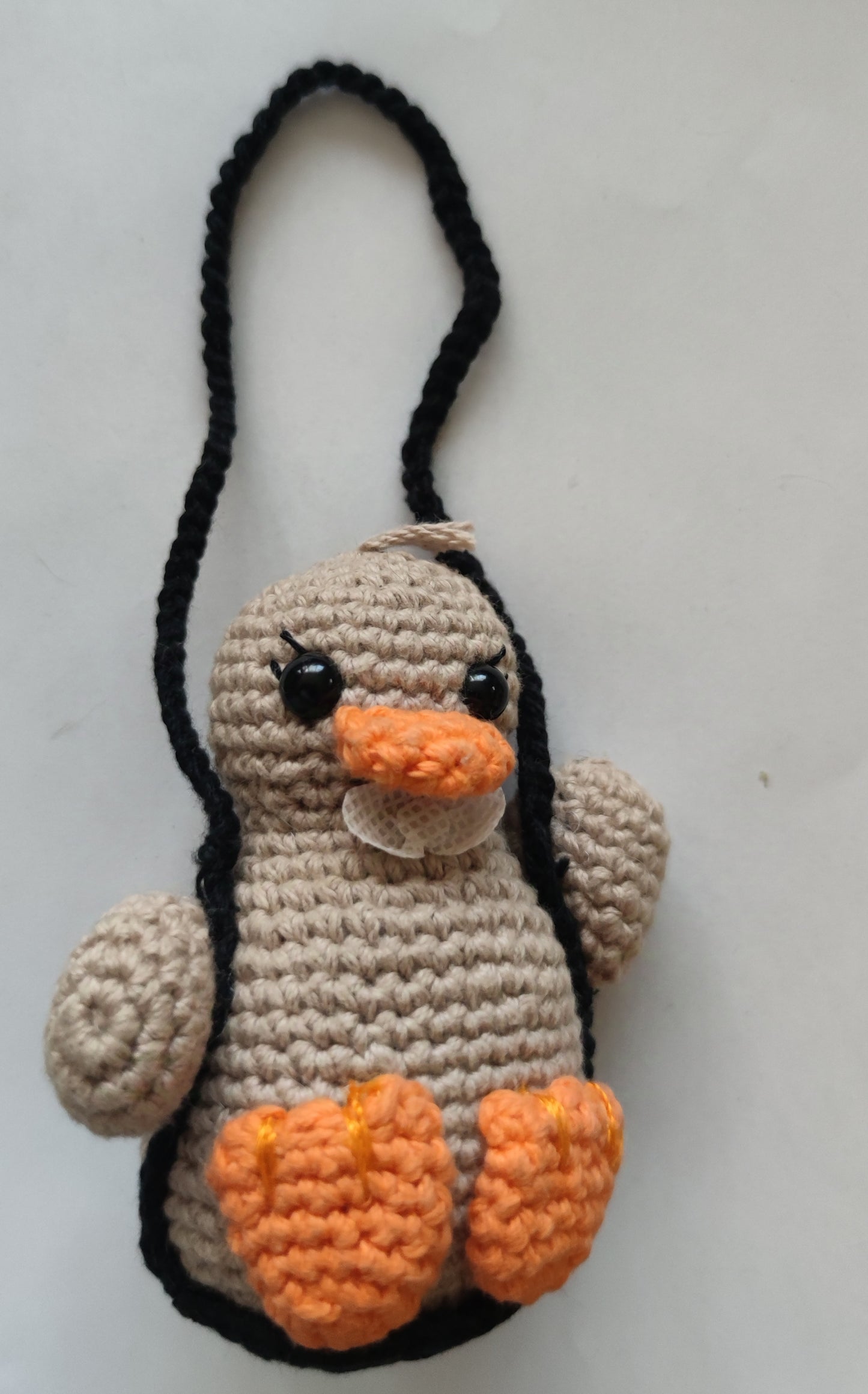 Amigurumi Pato en su Columpio