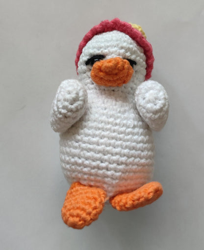 Amigurumi Pato con Sombrero