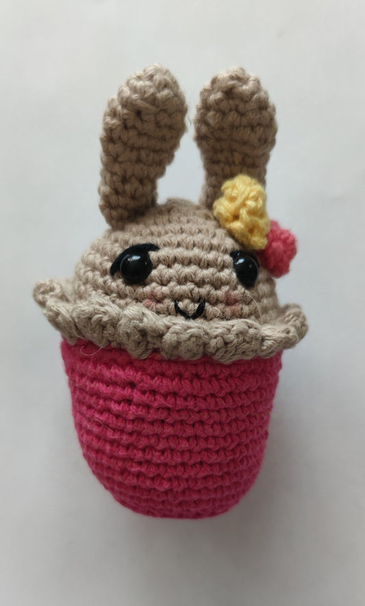 Amigurumis Cup Cake de Conejo